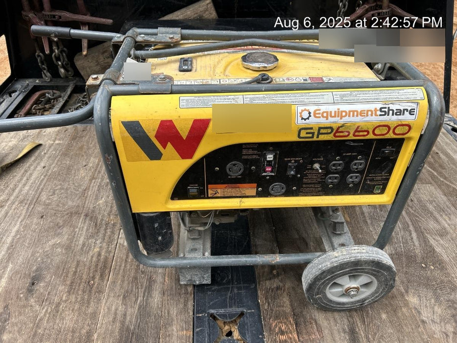 2019 WACKER NEUSON GP6600A