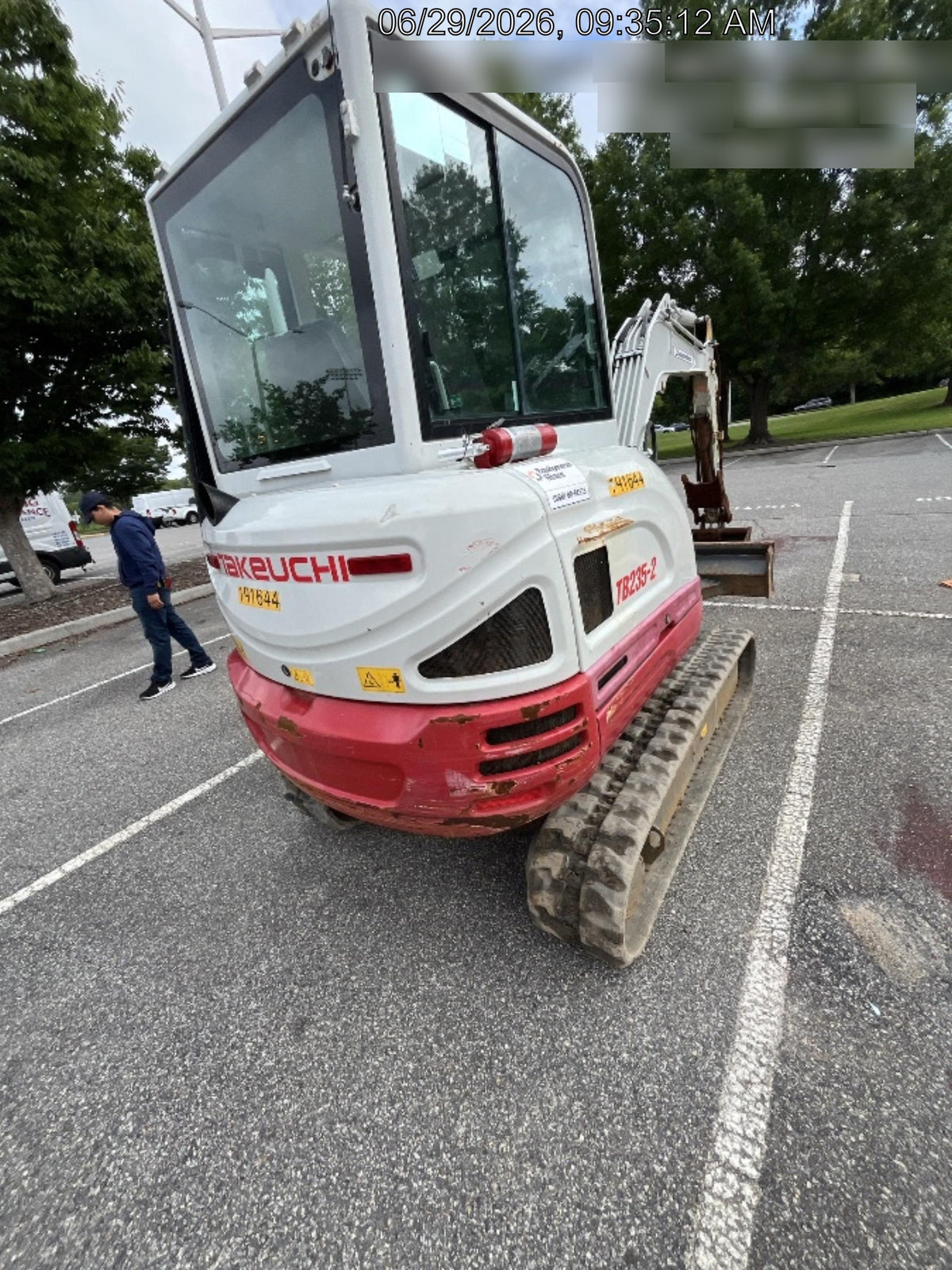 2021 TAKEUCHI TB235-2CR