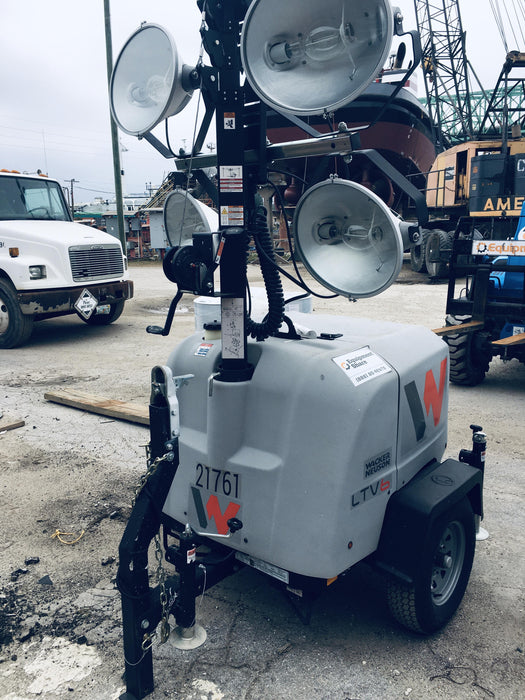 2019 Wacker Neuson LTV6L-MH Wacker Neuson LTV6L Mobile Light Tower w/Fuel Level Sensor Installed