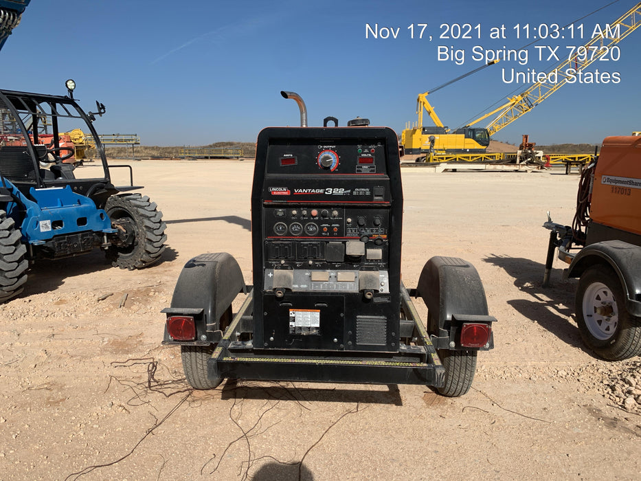 2021 Lincoln Electric Vantage 322 VANTAGE 322 READY-PAK 3
(EQUIPMENTSHARE)