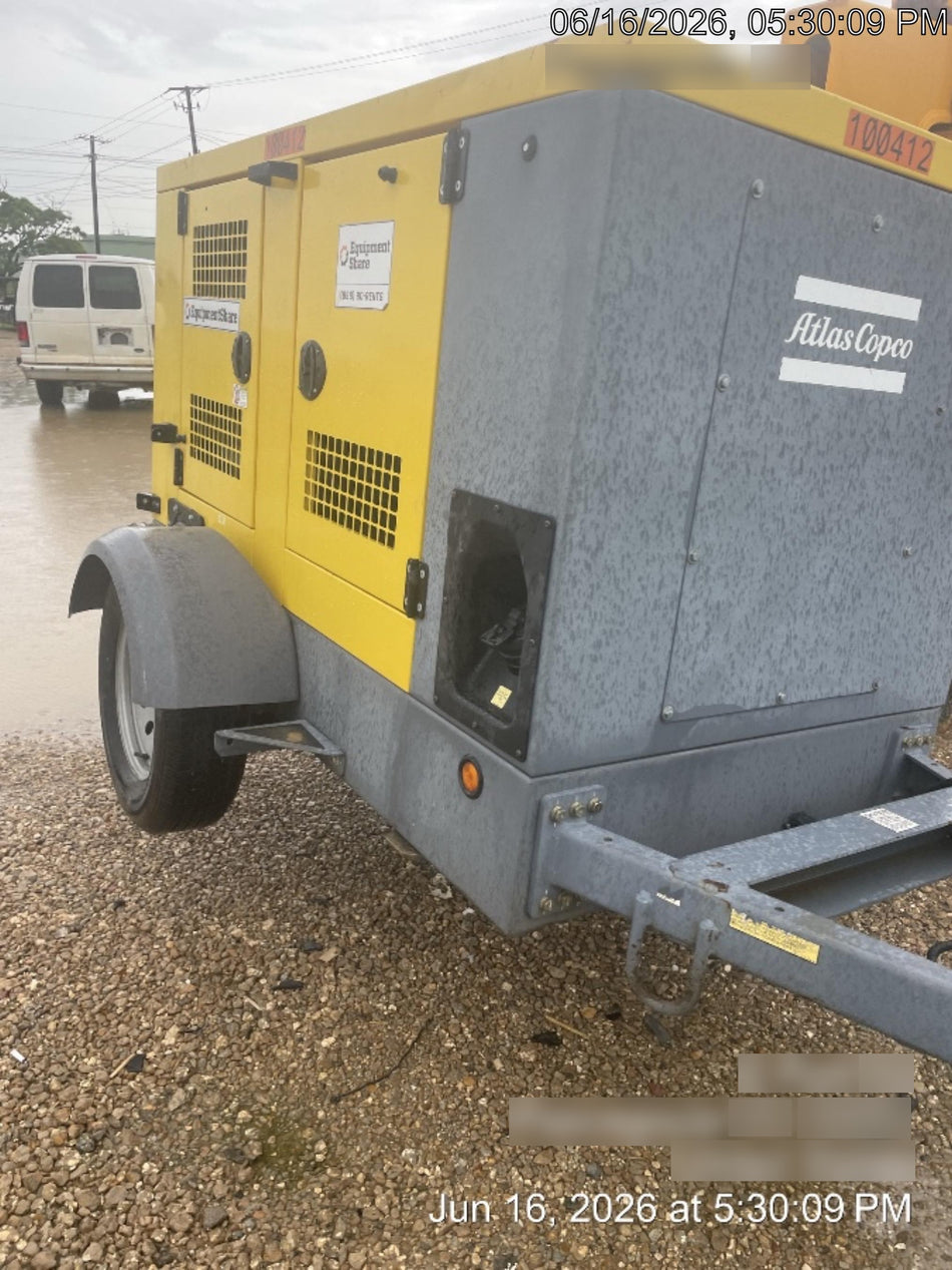 2020 ATLAS COPCO PAS 100 HF CS Enclosed