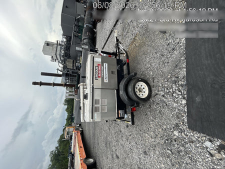 2019 Lincoln Electric Vantage 322 Ready-Pak 3, Two Wheel Trailer, Fender and Light Kit, Cable Rack