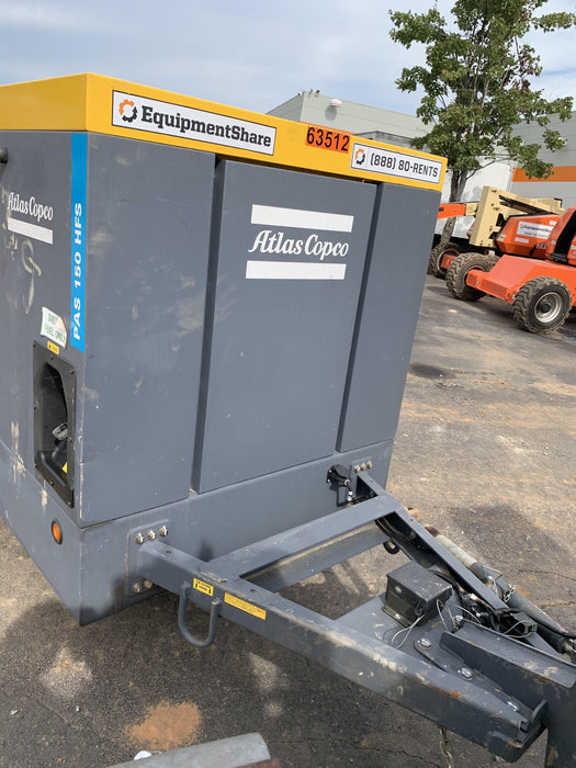 2020 ATLAS COPCO PAS 150 HF CS Enclosed