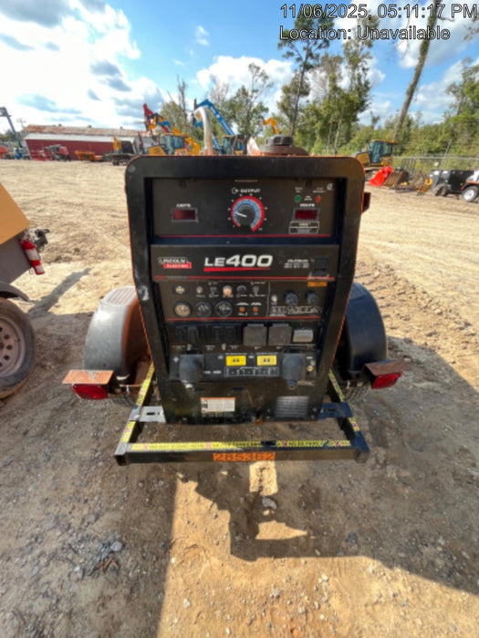 2022 Lincoln Electric LE400 Kubota V1505, Trlr, Cable Rack, Light Kit, ES Decals, T3