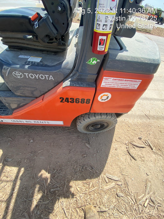 2022 TOYOTA 50-8FGU25