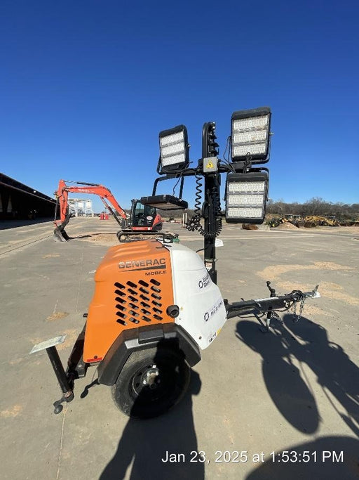 2023 Generac MLT2 Diesel, Flex Switch 120V Input, Powerzone Controller, 
(4) 320W LED Lights, 4kW Generator, 39.9 Gal Fuel Tank, 2" Ball, T3