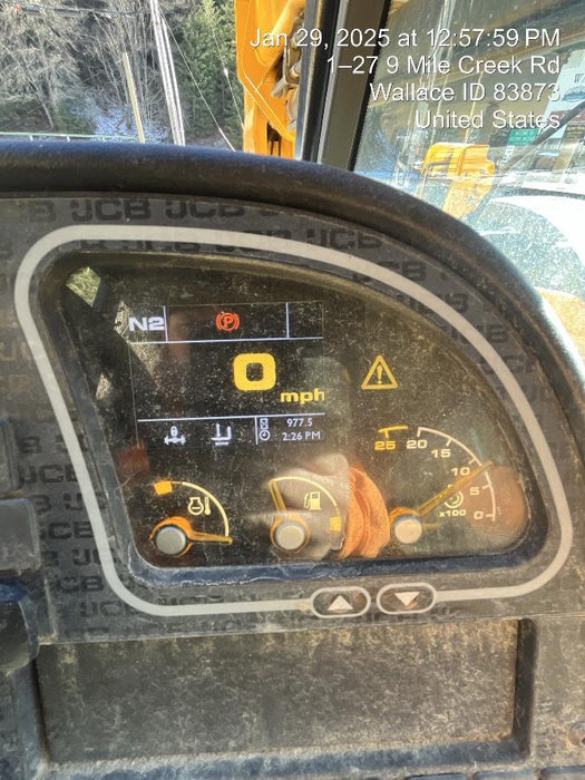 2020 JCB 509-42 Canopy, Solid Tires, Work Lights, Beacon, Aux Hydraulics, Back up Alarm, Lifting Eye, ES Decals