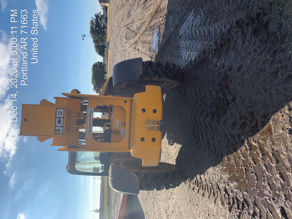 2020 JCB 510-56 Canopy, Solid Tires, Work Lights, Beacon, Aux Hydraulics, Back up Alarm, Lifting Eye, ES Decals