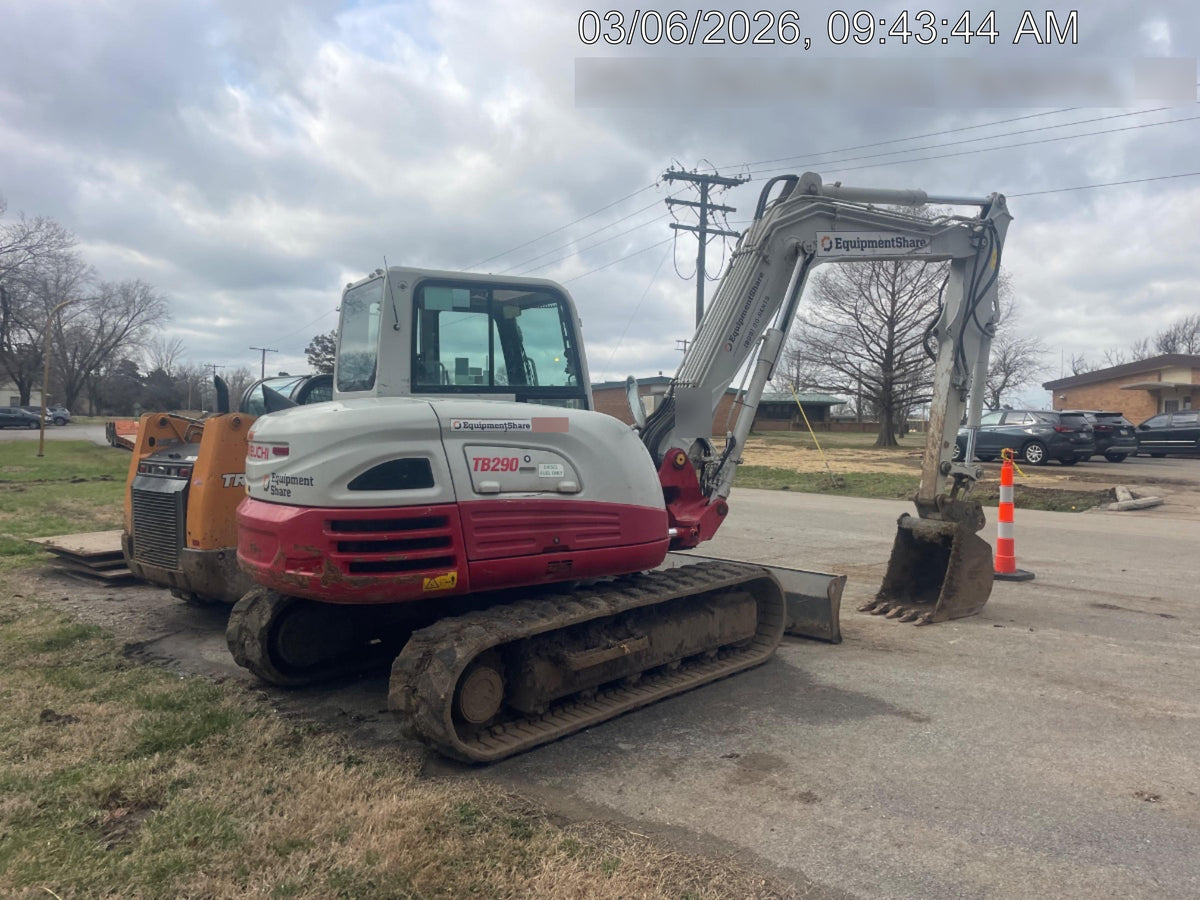 2020 Takeuchi TB290C Cab/Heat/Air, Rubber Tracks, Manual TAG QC