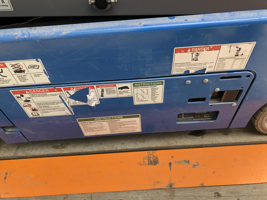 2020 Genie GS-1930 Fixed rails with chain entry gate - Pre A92.20