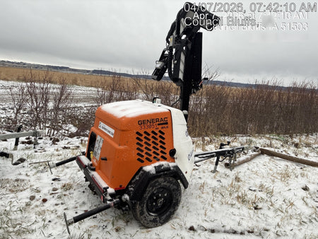 2023 Generac MLT2 Diesel, Flex Switch 120V Input, Powerzone Controller, (4) 320W LED Lights, 4kW Generator, 39.9 Gal Fuel Tank, 2" Ball, T3