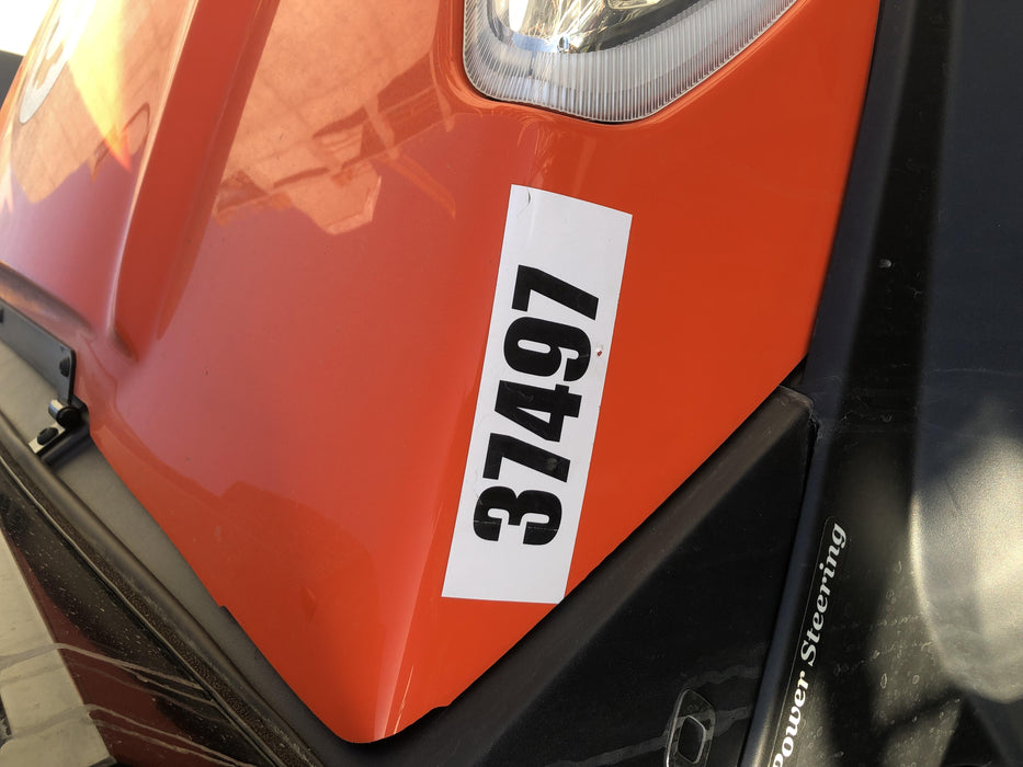 2019 Kubota RTV-X1140W-H 4wd Utility Cart, LED Strobe, Windshield Tempered Glass, Plastic Canopy, Wire Harness Kit, Backup Alarm