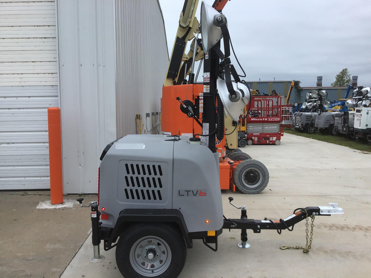 2019 Wacker Neuson LTV6L-MH Wacker Neuson LTV6L Mobile Light Tower w/Fuel Level Sensor Installed