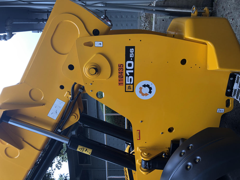 2020 JCB 510-56 Canopy, Solid Tires, Work Lights, Beacon, Aux Hydraulics, Back up Alarm, Lifting Eye, ES Decals