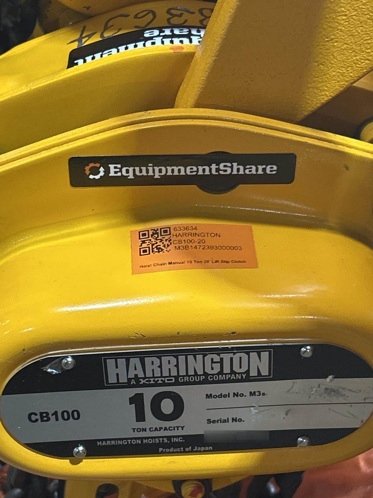 2026 HARRINGTON CB100-20