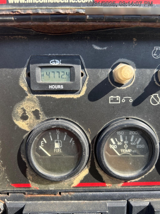 2019 Lincoln Electric Vantage 322 Welder Ready-Pak 3, Two wheel trailer, Fender and Light kit, Cable Rack