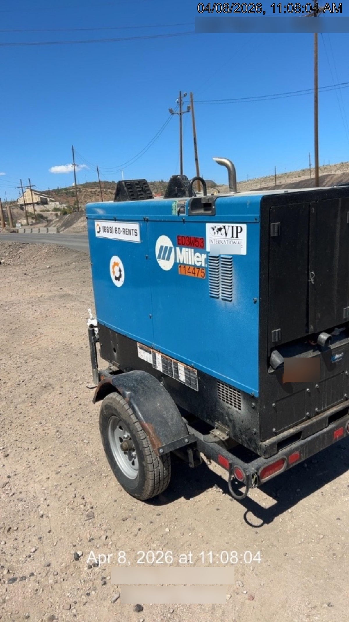 2020 Miller Electric BB500 BIG BLUE 500 PRO (KUBOTA) DELUXE W/ ARCREACH