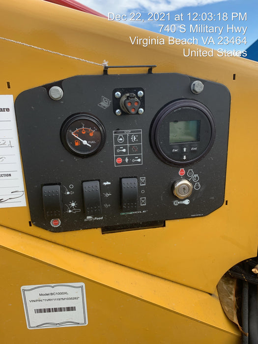 2021 VERMEER BC1000XL Diesel