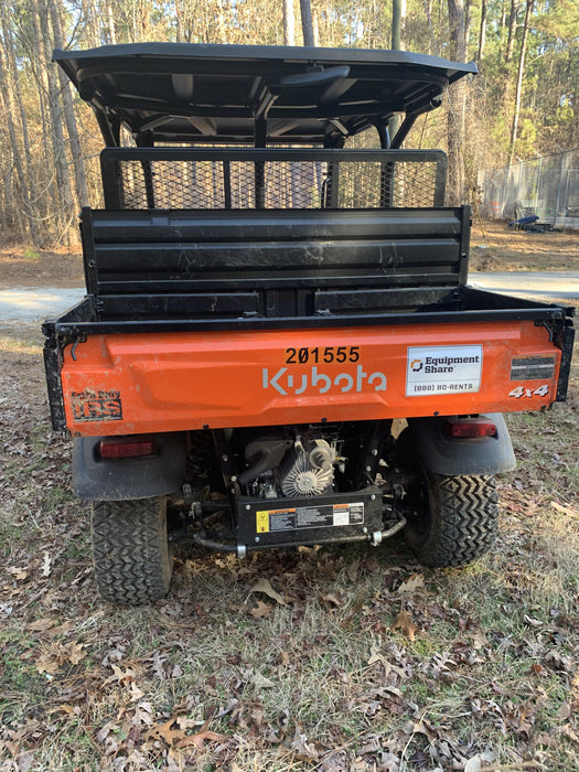 2022 Kubota RTV-X1140W-H Plastic Canopy, Windshield Acrylic Clear, LED Strobe Light, Wire Harness Kit, Back up Alarm