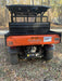 2022 Kubota RTV-X1140W-H Plastic Canopy, Windshield Acrylic Clear, LED Strobe Light, Wire Harness Kit, Back up Alarm
