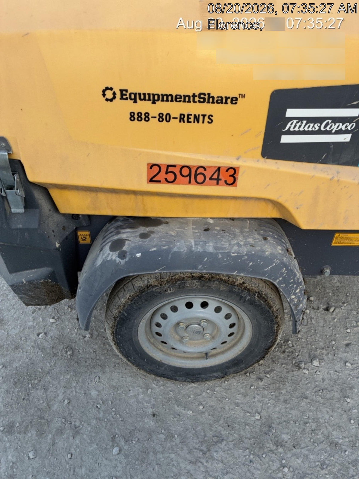 2022 ATLAS COPCO XAS 110