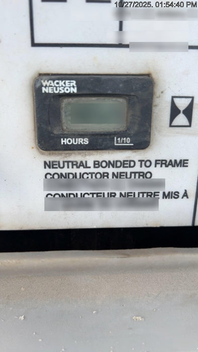 2018 Wacker Neuson LTV6L-MH Wacker Neuson LTV6L Mobile Light Tower w/Fuel Level Sensor Installed