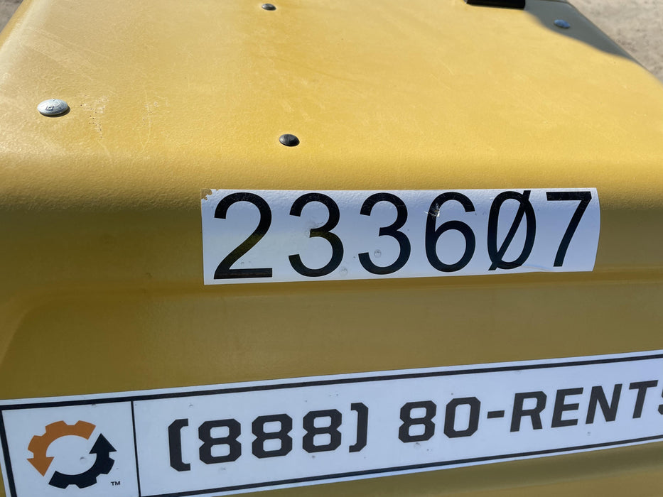 2022 Allmand NLV3GR (4) LED Light Fixture 350W, 23' Vertical Mast, 3kW Prime, Towable, Deep Sea L401, Leveling Jacks, Yanmar T4F 5.8hp