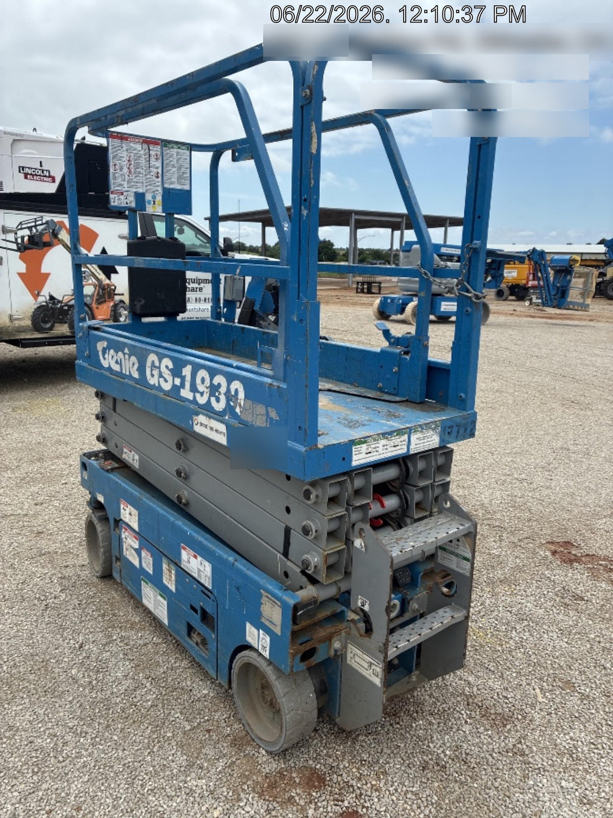2018 Genie GS-1930 Genie GS-1930 w/Fixed Rail, Chain Entry