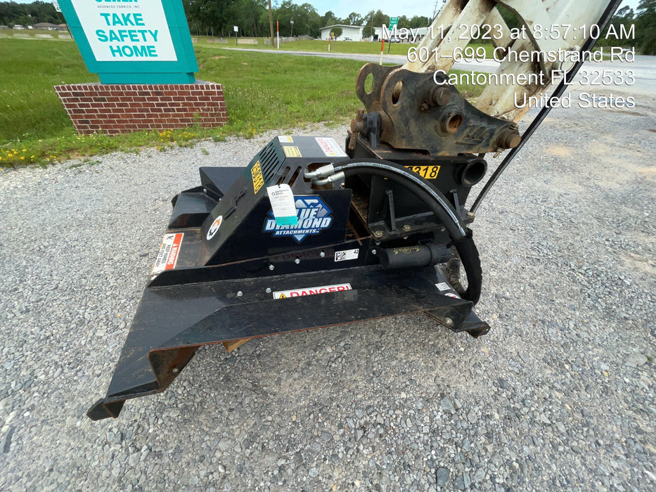 2022 BLUE DIAMOND 42" Brush Cutter, Mini Excavator