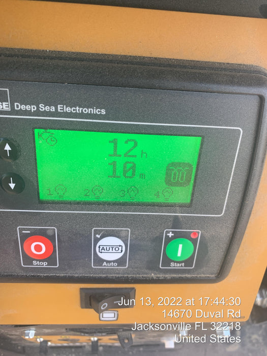 2022 Allmand NLV3GR (4) LED Light Fixture 350W, 23' Vertical Mast, 3kW Prime, Towable, Deep Sea L401, Leveling Jacks, Yanmar T4F 5.8hp