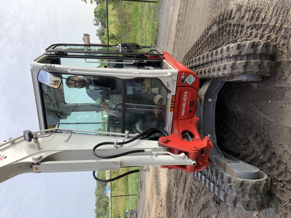 2020 Takeuchi TB235-2CR Cab/Heat/Air, Rubber Tracks, Manual TAG QC