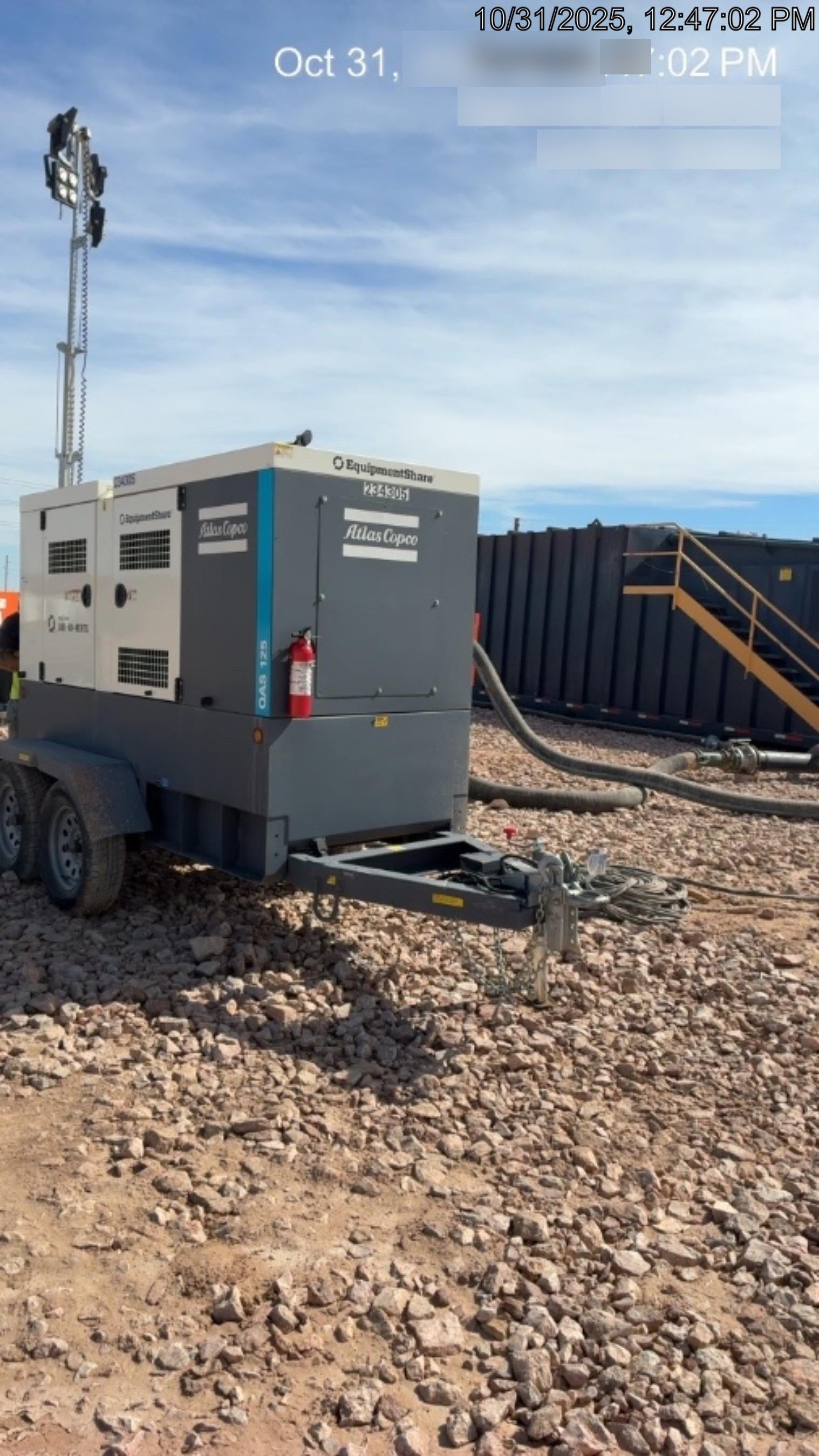 2022 ATLAS COPCO QAS 125