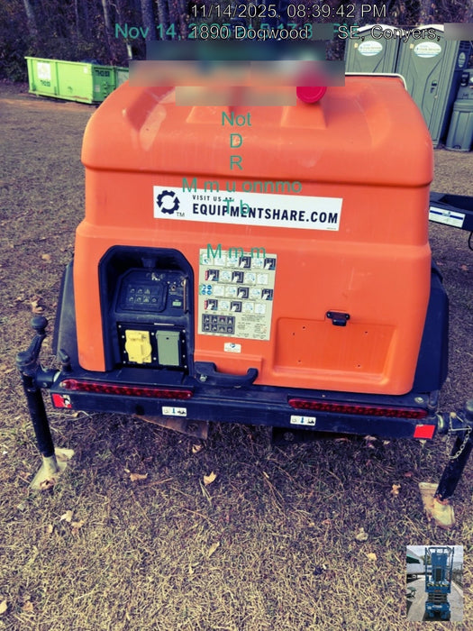 2023 Generac MLT2 Diesel, Flex Switch 120V Input, Powerzone Controller, (4) 320W LED Lights, 4kW Generator, 39.9 Gal Fuel Tank, 2" Ball, T3