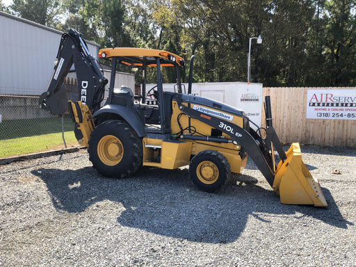 2020 John Deere 310LEP Canopy, 4WD, Standard Stick, Pilot Controls, 2 Way Hydraulics, TAG Manual QC