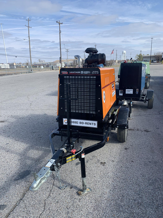 2021 Lincoln Electric Vantage 549X Ready Pak 3, ORANGE (includes trailer, cable rack, fender light kit)
