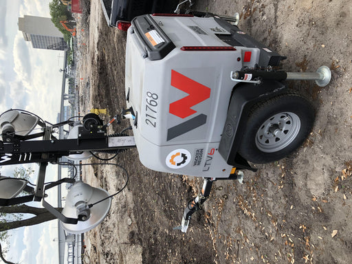 2019 Wacker Neuson LTV6L-MH Wacker Neuson LTV6L Mobile Light Tower w/Fuel Level Sensor Installed