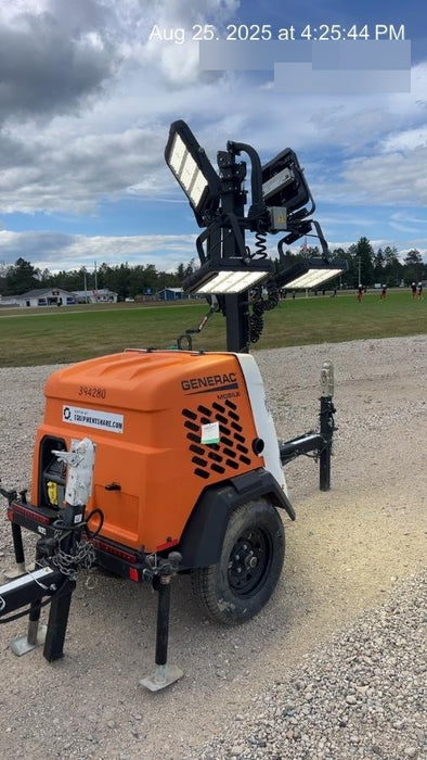 2024 Generac MLT2 Diesel, Flex Switch 120V Input, Powerzone Controller, 
(4) 320W LED Lights, 4kW Generator, 39.9 Gal Fuel Tank, 2" Ball, T3