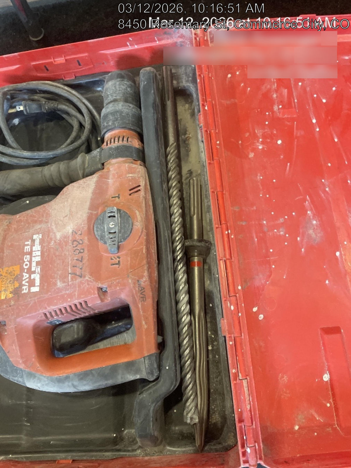 2023 HILTI TE 50-AVR