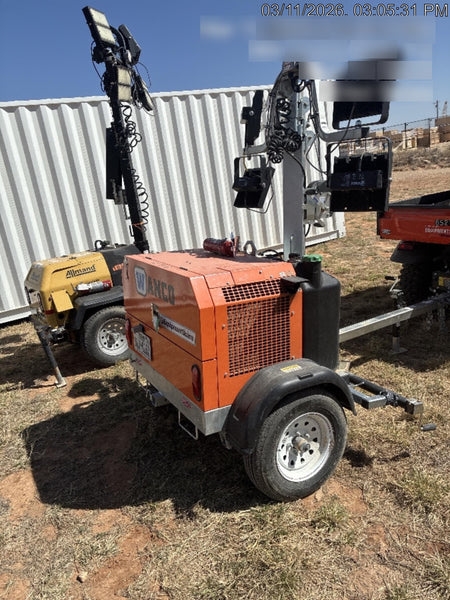 2024 Wanco WLTT-4MM4K Diesel, Deep Sea Controller, Shore Power Plug, Auto Start, (4) 350W LED Floodlights, 4kW Generator, 60 Gal Fuel Tank, 2" Ball, T3