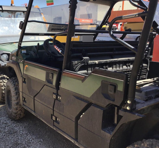 2019 Kawasaki Mule PRO-FXT Standard Options, Backup Alarm, Beacon, Plastic Hard Top, Poly Windshield, Horn Kit