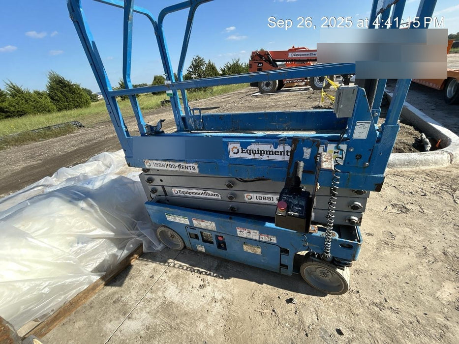 2019 Genie GS-1930 Genie GS-1930 Scissor Lift w/Standard Options