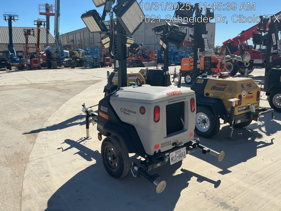 2024 Wacker Neuson LTT4 Diesel, Kohler KDW702, Deep Sea Controller, Auto Start, LED 320W, Bypass Outlet, T3