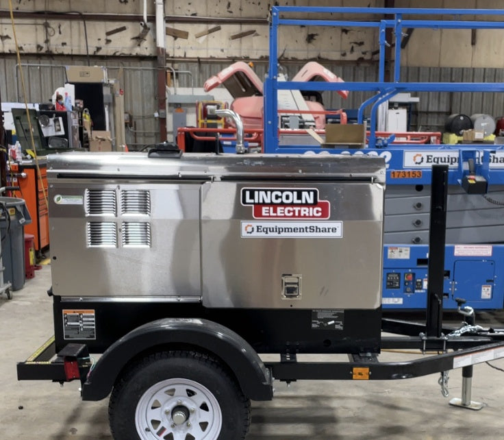 2024 Lincoln Electric LE400 Kubota V1505, Trlr, Cable Rack, Light Kit, ES Decals, T3