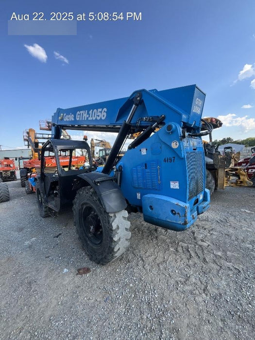 2017 Genie GTH-1056 Genie GTH1056, Solid Tires, 60" carriage, Light Kit, Open ROPS