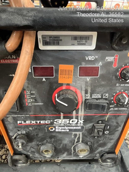 2023 LINCOLN ELECTRIC FLEXTEC 350X