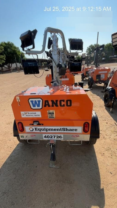 2024 Wanco WLTT-4MM4K Diesel, Deep Sea Controller, Shore Power Plug, Auto Start, (4) 350W LED Floodlights, 4kW Generator, 60 Gal Fuel Tank, 2" Ball, T3