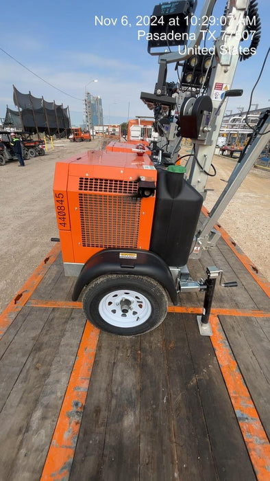 2024 Wanco WLTT-4MM4K Diesel, Deep Sea Controller, Shore Power Plug, Auto Start, (4) 350W LED Floodlights, 4kW Generator, 60 Gal Fuel Tank, 2" Ball, T3