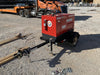2023 Shindaiwa DGW400MDL Kubota D902 Engine, 23 HP, Dual Op Welder, Wire, Arc, Droop Stick, Tig, and CC Stick Functionality, Simulphase, 3 Phase and 1 Phase Gen Output, Single Axle NB Trlr, Slr Trckl Chrg 12V 12W, Fire Ext