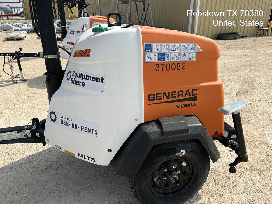 2023 Generac MLT2 Diesel, Flex Switch 120V Input, Powerzone Controller, 
(4) 320W LED Lights, 4kW Generator, 39.9 Gal Fuel Tank, 2" Ball, T3