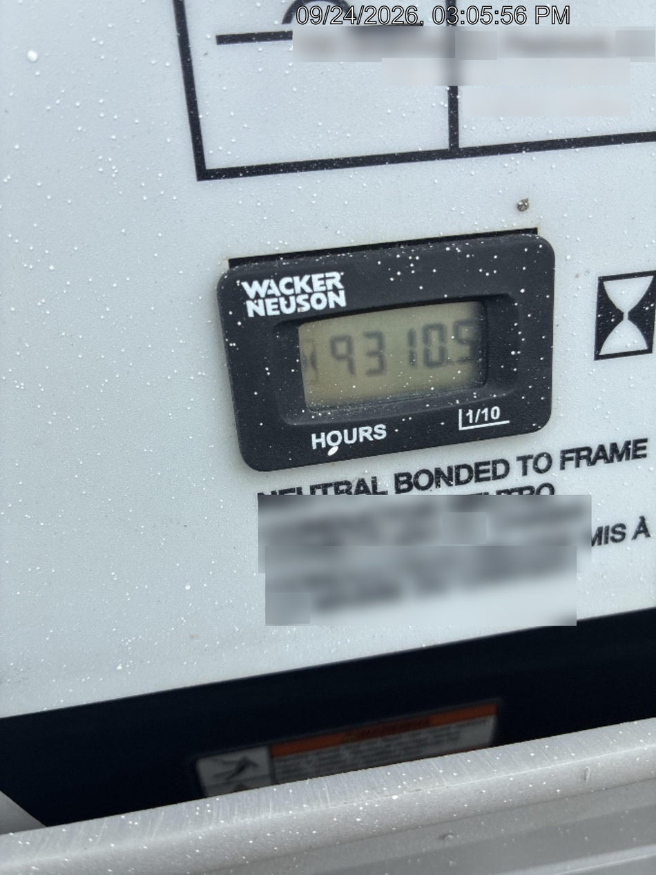 2018 Wacker Neuson LTV6K-MH Wacker Neuson LTV6K Mobile Light Tower w/Fuel Level Sensor Installed